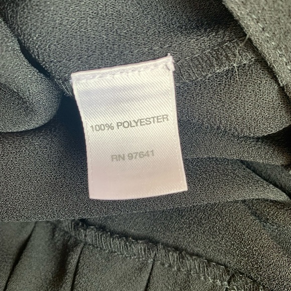 J. Jill black 3/4 sleeve blouse women’s size small - Picture 5 of 5